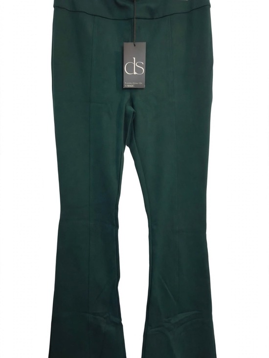Dear Scarlett Pants - Dear Scarlet Deep Green Flare Trousers NWT